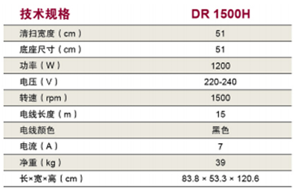 威霸DR 1500H抛光机