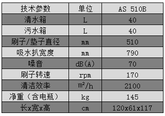 AS510手推式洗地机